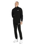 Puma Mens Clean Sweat Suit, Black, XL (58584101)