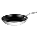 12" (30 cm) Stainless Steel Pan by 