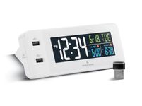 Marathon Fast Charging Dual USB Alarm Clock