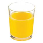 Vikko small Juice Glasses 5 oz, Set of 6 Juice Glasses, Orange Juice Glasses, Fruit Juice Glasses, Small Glass Cups, Small Drinking Glasses, Durable Glass Tumblers, Dishwasher Safe