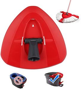 Base rotante di ricambio per mocio Vileda – Base per mocio o cedro, facile da strizzare – Accessori base triangolare per mocio – Red Spin Mop Base