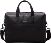 Calvin Klein Men CK MUST LAPTOP BAG, Ck Black Saffiano, One Size