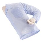 GOODS+GADGETS Boyfriend Cuddle Pillow - Side Sleeper Pillow - Gift for Single Women