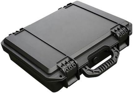 ROBUSTO CASES RC3309 IP67 Certified Waterproof Dust-proof Hard Rolling Case Tool Box with Cubed Foam Watertight Equipment for Photography Safety law enforcement Military Hunting (Black)