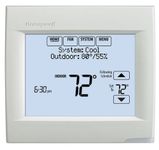 Honeywell TH8320R1003 Honeywell VisionPro Heat/Cool Digital Thermostat, White