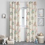 chiinvent Rainbow Curtains for Kids