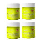 4x La Riche Directions Semi-Permanent Hair Color 100ml Tub - Fluorescent Yellow