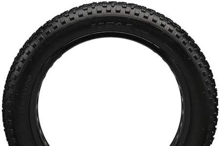 Mongoose Fat Tire Replacement, 20" x 4" Fat Tire Bike, Knobby, Puncture Guard, Nylon Inserts Within The Tire for Extra Puncture Resistance, Bicycle Replacement Parts