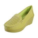 Metro Women Yellow Casual Synthetic Pumps UK/5 Eu/38 (31-492)