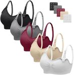 Angelhood Nursing Bra 5 Pack Womens