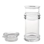 Homeish 200ml Food Grade Acrylic Leak Proof Oil Dispenser with Silicone Seal | Perfect for Storing & Pouring Liquids, Refined Oils, Olive Oil, Vinegar, SOYA Sauce etc (1 pc)