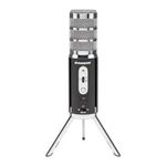 SAMSON Satellite - USB/iOS Broadcast Microphone for capturing high-definition audio on your computer, iPhone or iPad - Black, SASAT