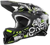 Oneal 2021 3 Series Helmet - Attack 2.0 Black/Neon Yellow - Large