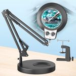 12X Magnifying Glass with Light Han