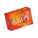 Power Soaps Nature Power Papaya Aura (Pack Of 5)-125G |Bright, Radiant & Glowing Skin| Tfm 76% Grade 1 Soap| 100% Vegan|Suitable For All Skin Types