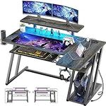 armocity L Shaped Gaming Desk with 