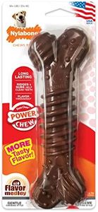 Nylabone Power Chew Textured Bone Chew Toy, Dog Toys for Aggressive Chewers, Flavor Medley, X-Large/Souper (1 Count)