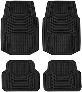 KnK Diamond Car Mats Luxury Floor Mats for Cars SUVs Trucks Heavy-Duty Automotive Floor Mats All-Weather Durable Interior Accessory Tough Odorless Premium Carpet Protector for Men Women 4-Piece Set
