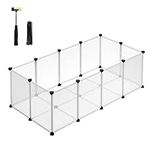 SONGMICS Pet Playpen with Floor, Sm