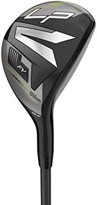 Wilson Men's Staff Launch Pad 2 Hybrid FY Golf Club, Right Hand, 19.5 Degrees Loft, Regular Flex