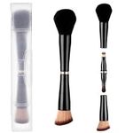 Travel Makeup Brushes with Case, 4 