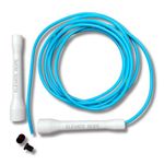 Elevate Rope Professional Speed Rope - 3m Adjustable Skipping rope, 5mm PVC with Nylon Core for Cardio, Double Unders & Crossfit - Durable Jump Rope Used for Indoor/Outdoor Training. (Blue)