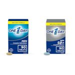 One A Day Multivitamin for Men - Daily Vitamins For Men - Men's Multivitamin With Vitamin A & Multivitamin For Men 50 Plus - Daily Vitamins For Men With Vitamins A, B, C, D, E