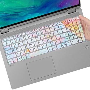 Keyboard Cover for Lenovo Yoga 7i 15.6, 17.3 Ideapad 3/Ideapad 5, Lenovo Flex 5 15.6, Yoga Slim 7 15, ideaPad 3i 15, ideaPad Slim 7 15.6, ThinkBook 15p, ThinkBook 15 G2 G3 -Color