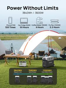 AFERIY Portable Power Station 3600W – High-Capacity Backup Power