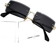 PORADAY Rectangle Sunglasses for Wo