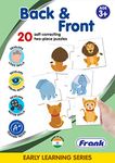 Frank Back & Front – (40 Pieces) 20 Self-Correcting 2 Pcs Puzzle - Early Learner Jigsaw Puzzle Set with Images for Kids 3 Years and Above - Fun & Educational Toys and Games -10144