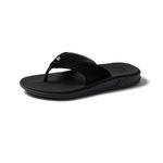 Reef Men's Rover Flip Flop, Black, 8 M US