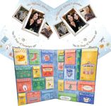 Gilmore Girls Advent Calendar Gilmore Girls 2024 Advent Calendar, 25 Days Christmas Countdown Calendar with Collectible Decorations, Pocket Holiday Calendar for Gilmore Girls Fans 0920