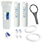 KONVIO NEER Pre Filter for Water purifier for All RO Water Purifier, External Prefilter kit with 2 spun candles (Pre- Filter Kit, White)