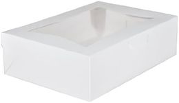 SCT White Window Bakery Boxes with 