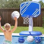HYES Pool Basketball Hoop Poolside,