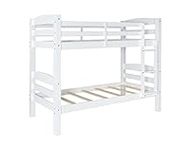 Powell Furniture Levi Bunk Bed, Whi