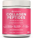 Premium Quick Dissolve Collagen Peptides Protein Powder For Healthy Hair, Skin, Nails, Joints - Hydrolyzed For Better Absorption | Made in Canada, Grass Fed, Keto, Kosher & Halal Certified - Non GMO, Gluten Free (454g / 16 oz)