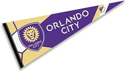 WinCraft Orlando City Soccer Club Pennant Flag Banner