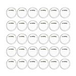 50Pcs Badge Making Kit for Kids, 3.8cm Clear Button Craft Badges Make Your Own Badges Button Badge Acrylic Button Pin Badges for DIY Craft Activities Decoration and Kids Party Bag Fillers