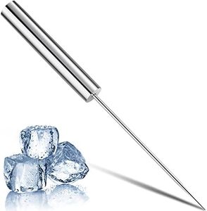 Stainless Steel Ice Pick Ice Crusher Ice Chisel Removal Pick Crushed Ice Tool for Kitchen Bars Bartender Picnics Camping and Restaurant(14 Inch)
