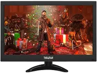 Thinlerain 13.3 inch Small PC Monitor 1366x768 Mini LED Monitor with HDMI VGA AV BNC USB Intput, for Fire Stick Computer Xbox Ras pi, Built-in Speaker