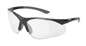 Delta Plus - WELRX500C15 RX-500C 1.5 Diopter Full Lens Magnifier Safety Glasses, Black Frame/Clear Lens