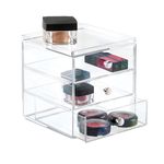 InterDesign 3 Drawer Organizer Clear