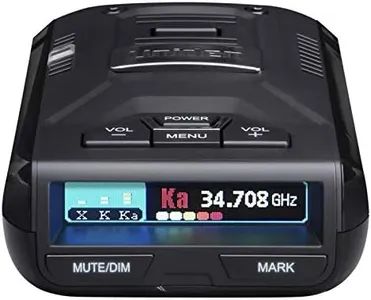 Uniden R3 EXTREME LONG RANGE Laser/Radar Detector, Record Shattering Performance, Built-in GPS w/ Mute Memory, Voice Alerts, Red Light & Speed Camera Alerts, Multi-Color OLED Display , Black