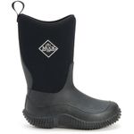 Muck Boot Boys Kid's Hale Rain, Black/Black, 4 Big Kid US