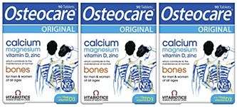 Osteocare Original by Vitabiotics | Bone Health Formula with Calcium, Magnesium, Vitamin D3, and Zinc | UK's No. 1 Calcium Supplement Brand, 90's (Pack of 3)