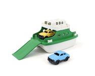 Green Toys Ferry Boat Bathtub Toy, Green/White, 10"X 6.6"x 6.3"