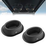 KEMIMOTO Pairs of 6x9 Speaker Pods, Universal Speaker Boxes Enclosures Compatible with UTV, RV, Car, Boat, Trunk, Trailer, Black, 2pcs