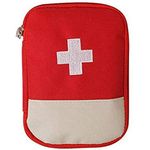 Kalitus Nylon Emergency Mini Small First Aid Kit Travel Pouch Medicine Storage Bag For For Outdoor Camping Hiking Travel Emergency,Multifunction Emergency Medicine, Multicolor